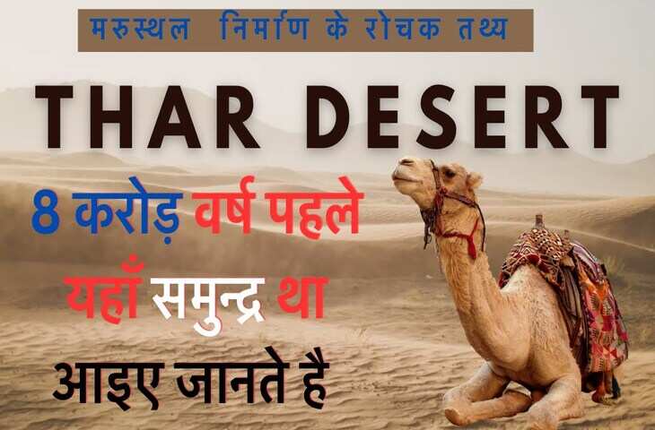 थार रेगिस्तान का चौंकाने वाला इतिहास! लाखों साल पहले यहां हुआ करता था समुंदर, वीडियो में जानिए कैसे बना तपती रेत का सागर ?