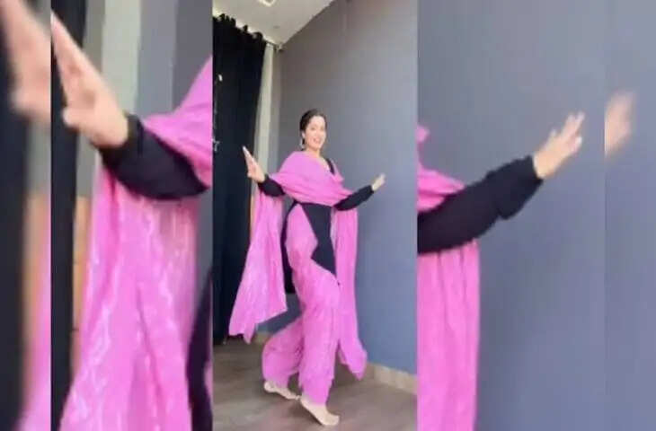 लड़की ने दिल खोलकर किया डांस, जबरदस्त ठुमकों और अदाओं ने जीता इंटरनेट का दिल, वीडियो वायरल