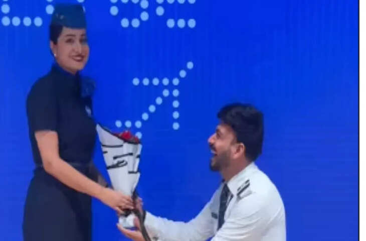 एयर होस्टेस और पायलट की ये स्टोरी हो रही सोशल मीडिया पर वायरल, जमकर प्यार लुटा रहे इंस्टाग्राम यूजर्स