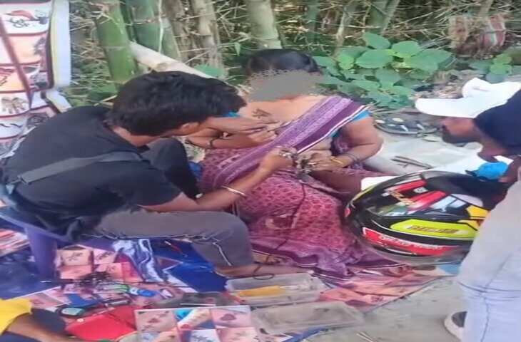 Viral Video: मेले में पति को बहाने से भेजकर महिला ने किया ऐसा काम, कहानी पर उठे सवाल