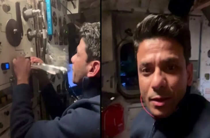 भारतीय अंतरिक्ष यात्री शुभांशु शुक्ला ने ISS से जीवन की झलक साझा की