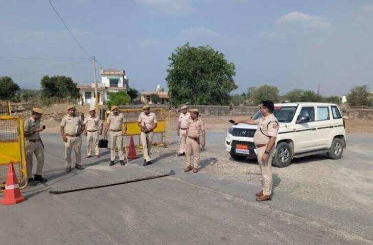 चूरू में सरपंच का चुनाव लड़ने की जिद में पिता ने बेटे-बहू को बोलेरो से कुचला, फुटेज में देंखे दोनों की मौत; आरोपी हिरासत में