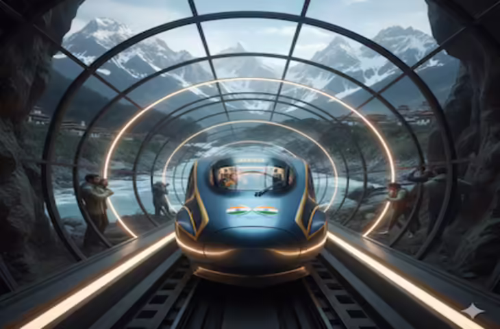 India के नए इंजीनियरिंग चमत्कार &lsquo;वंडर टनल&rsquo; से चीन को लगा बड़ा झटका, 20 मिनट में तय होगा&nbsp;240 KM का सफर&nbsp;