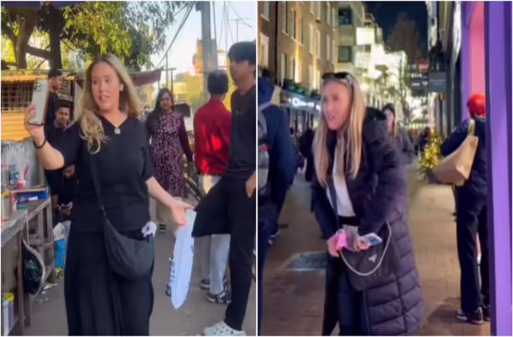 विदेशी महिला का बड़ा बयान! भारत को बताया इंग्लैंड से बेहतर, कहा- यहां नहीं है फोन चोरी की टेंशन