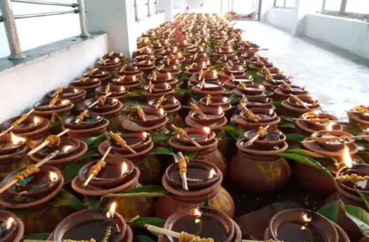 बंजारी माता मंदिर में 2121 मनोकामना कलशों से जगमगा रहा दरबार, पहाड़ियों के बीच नवरात्र पर उमड़ रहे श्रद्धालु; 19 अक्टूबर को होगा विसर्जन