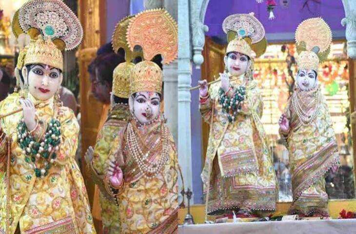 Janmashtami Special: जानिए ग्वालियर में क्यों खास है जन्माष्टमी का यह राजसी श्रृंगार? ₹120 करोड़ के गहनों से सजे राधा-कृष्ण