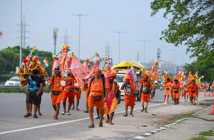 कांवड़ यात्रा को लेकर बड़ा फैसला: दिल्ली-देहरादून एक्सप्रेसवे पर नहीं चलेगी कांवड़, दिल्ली-यूपी से लागू होंगे नियम