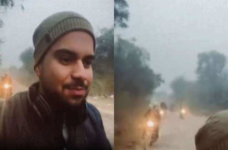 भेड़ - चाल किसे कहते है इस वीडियो को देख आपको भी आ जाएगा समझ, शख्स की हरकत देख हँसते - हँसते हो जाएगा पेट में दर्द&nbsp;