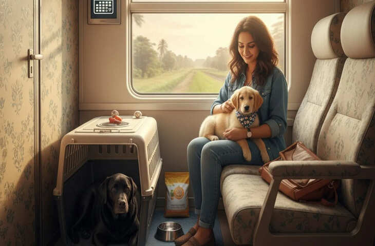 Indian Railways Alert: कुत्ते के साथ ट्रेन यात्रा से पहले जानें नए नियम, नहीं तो लगेगा 6 गुना ज्यादा जुरमाना&nbsp;