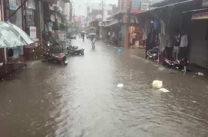 राजस्थान में मानसून फिर सक्रिय: चित्तौड़गढ़-दौसा में जलभराव, वीडियो में जाने धौलपुर में चंबल का जलस्तर 8 मीटर बढ़ा; झालावाड़ में स्कूल बंद