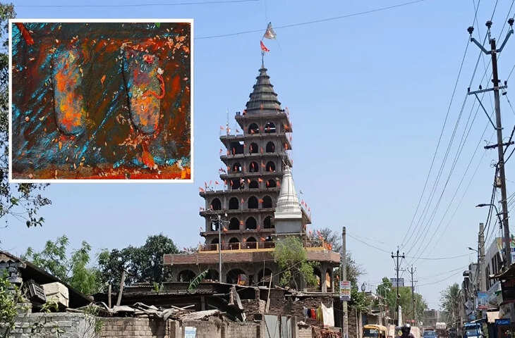 रामनवमी पर हाजीपुर के रामचौरा मंदिर में उमड़ती है आस्था की भीड़, श्रीराम के पदचिह्नों के दर्शन को लेकर भक्तों में उत्साह