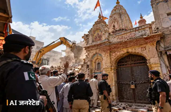 Pakistan Temple Row: 200 साल पुराने रामलीला मंदिर को तोड़ने की कोशिश, विरोध के बाद प्रशासन ने किया सील