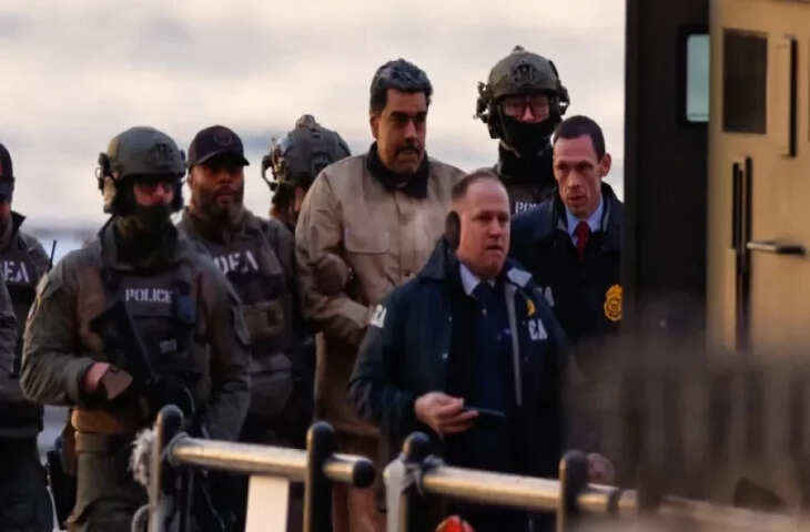 न्यूयॉर्क की फेडरल कोर्ट में पेश हुए वेनेजुएला के राष्ट्रपति मादुरो, वीडियो में देखें आरोपों से किया इनकार, कहा मुझे किडनैप किया गया