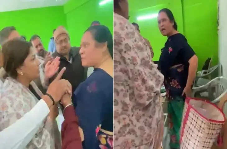 लखनऊ में सपा नेताओं और महिला बीएलओ के बीच बहसबाजी, वीडियो सोशल मीडिया पर वायरल