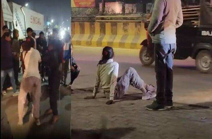 नोएडा की सड़क पर हाई-वोल्टेज ड्रामा! युवक-युवती में मारपीट, कैमरे में कैद हुआ मामला