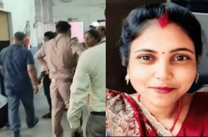 खीरी में नवविवाहिता की चाकू से हत्या: शादी के बाद पहली बार मायके आई थी महिला, एकतरफा प्यार में वारदात का आरोप