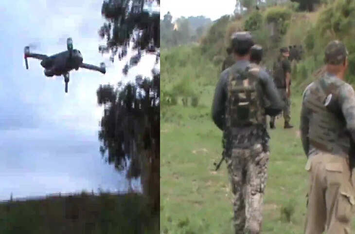 जम्मू-कश्मीर में सांबा, राजौरी और पुंछ में एलओसी पर दिखे 5 ड्रोन, वीडियो में देखें पाकिस्तानी घुसपैठ अंदेशा, सेना का काउंटर अटैक