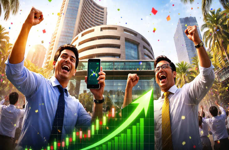 शेयर बाजार में जबरदस्त रैली! एक दिन में 6.40 लाख करोड़ का फायदा, निवेशकों की हुई मौज