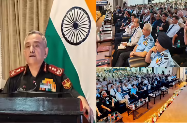 महू में सेना का 'रण संवाद-2025' कार्यक्रम शुरू, CDS जनरल अनिल चौहान ने ऑपरेशन सिंदूर के महत्व पर की चर्चा