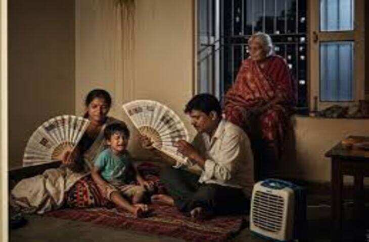 गर्मी से बचने का अनोखा तरीका: महिला का वीडियो सोशल मीडिया पर वायरल