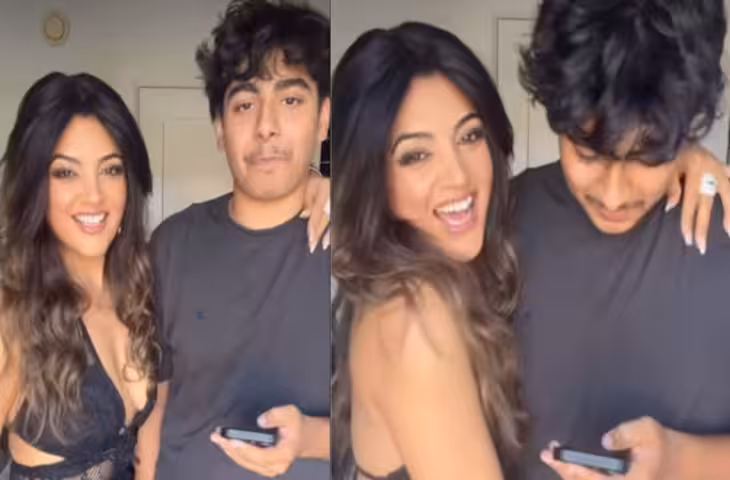 &lsquo;तेरी मम्मी की जय&rsquo; गाने पर मां ने बेटे के साथ बनाई रील, शॉर्ट ब्लैक ड्रेस में दिखाया स्टाइल, वीडियो पर आए मजेदार कमेंट