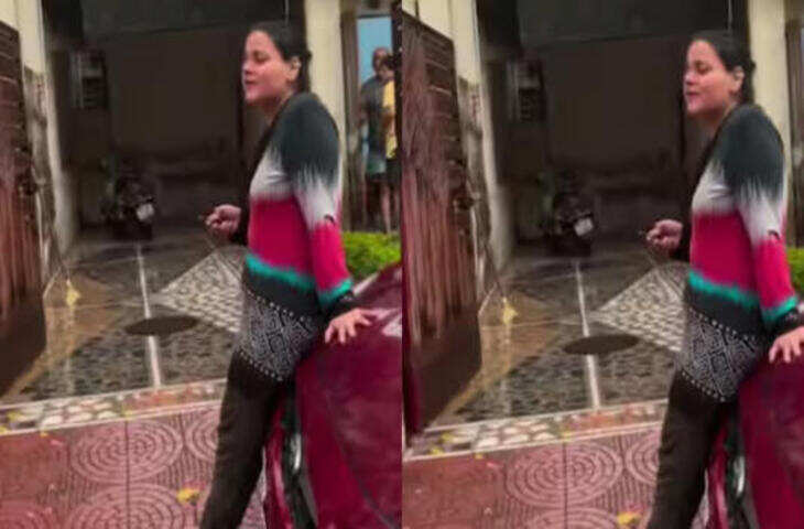 दारू पीकर नशे में धुत महिला ने टैक्सी ड्राइवर को मारी टक्कर, फिर भी नहीं मानी गलती, काटा बवाल