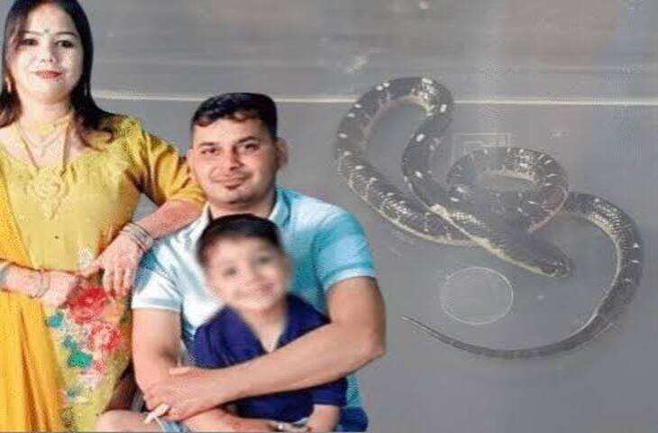मेरठ में सनसनीखेज हत्याकांड: पत्नी ने प्रेमी संग रची साजिश, वीडियो में जाने करैत सांप से पति को डसवाने का आरोप; बीमा की रकम थी कथित मकसद