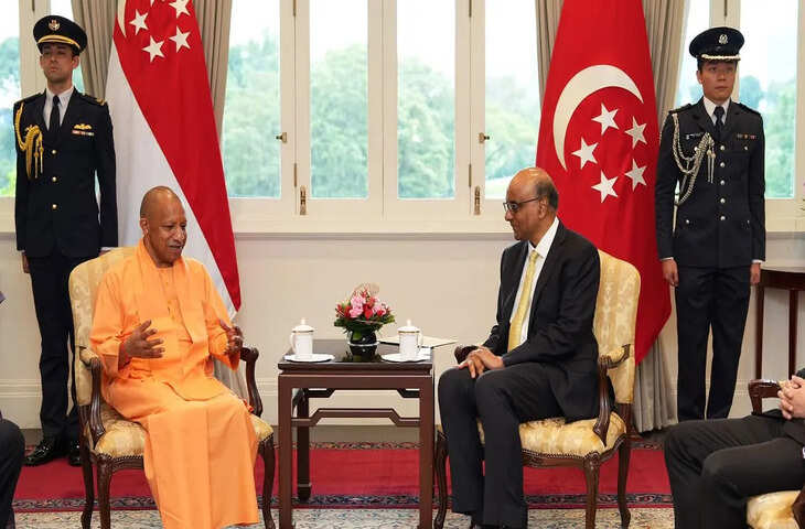 सीएम योगी आदित्यनाथ ने सिंगापुर के राष्ट्रपति से की भेंट, निवेश और रणनीतिक साझेदारी पर हुई महत्वपूर्ण बातचीत