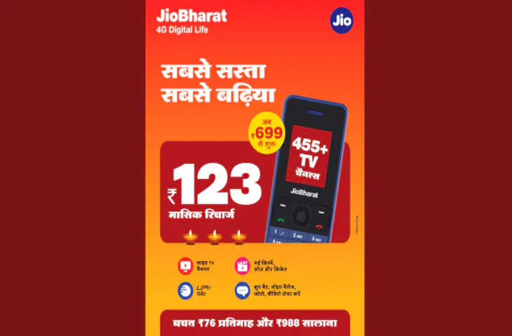 Mukesh Ambani is totally up to the task! $700 connection charges with Jio Bharat 4G, and more $455