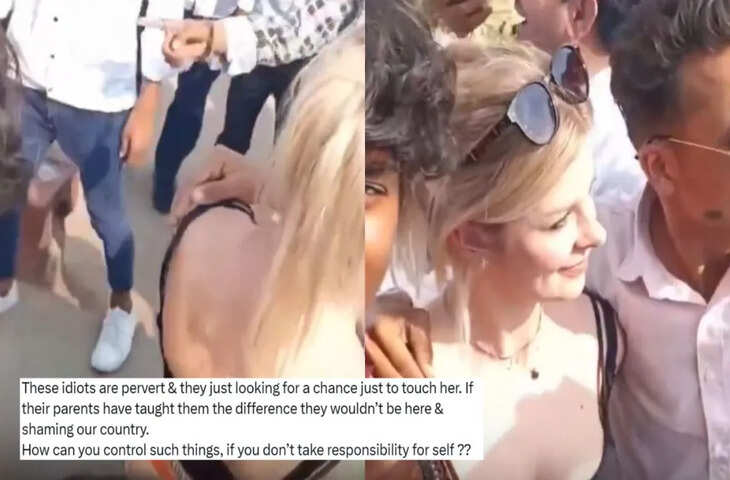 जयपुर के जल महल में विदेशी पर्यटक के साथ हुई घटना का वीडियो वायरल, सुरक्षा और व्यवहार को लेकर उठे सवाल