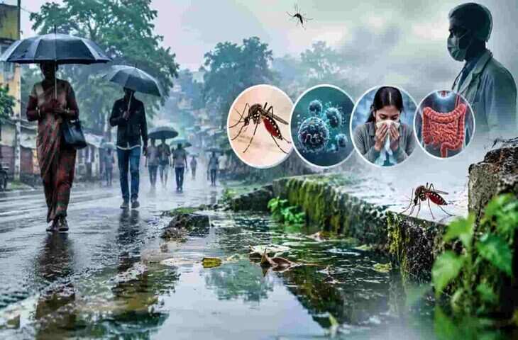 Monsoon Health Alert: बारिश के मौसम में डेंगू से लेकर टाइफाइड तक, इन 7 बीमारियों से बचने के लिए अपनाएं ये आसान उपाय