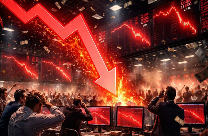 Stock Market Opening Bell: गैप डाउन शुरुआत के साथ मार्केट में गिरावट, सेंसेक्स 250 तो निफ्टी 70 अंक टूटकर खुला