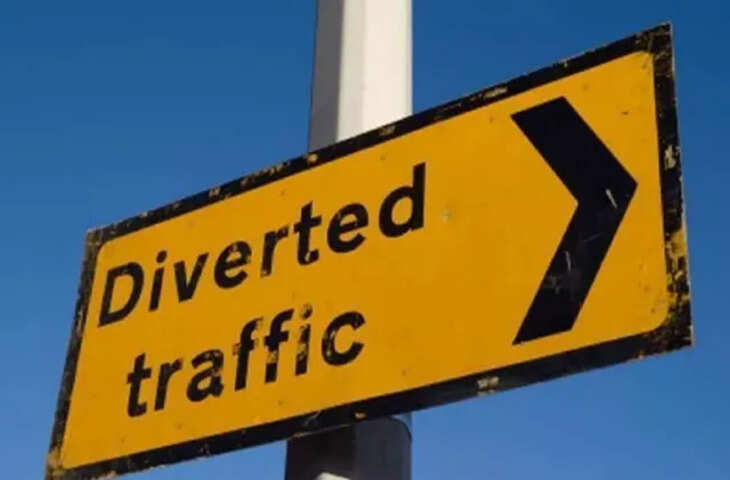 कार्मल स्कूल रोड पर नाला निर्माण, 10 मार्च तक यातायात डायवर्जन लागू