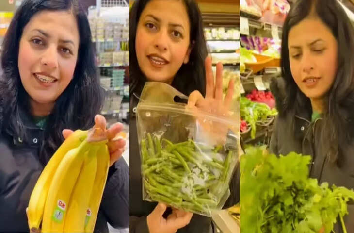 अमेरिका में 100 डॉलर में क्या-क्या सामान आ सकता है ? NRI महिला का शॉपिंग वीडियो सोशल मीडिया पर वायरल&nbsp;