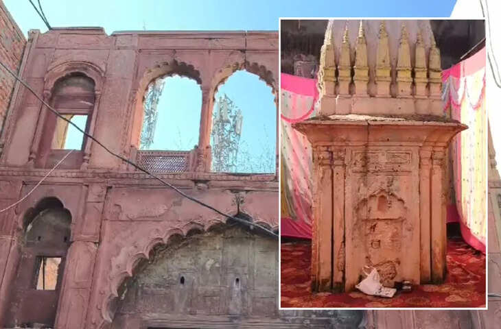 उत्तर प्रदेश के मुजफ्फरनगर में प्राचीन मंदिर मिला
