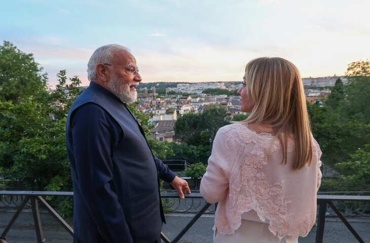 मोदी और मेलोनी की रोम में खास झलकियां, मेलोडी टॉफी गिफ्ट से लेकर कोलोजियम सेल्फी तक सब वायरल