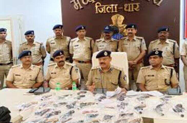 धार में लूटकांड का खुलासा, तीन अपराधी गिरफ्तार