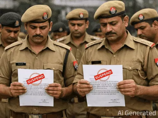 आजमगढ़ में मादक पदार्थों की बिक्री पर लापरवाही भारी, एसएसपी ने उपनिरीक्षक और बीट आरक्षी को किया निलंबित