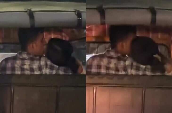 चलती सड़क पर ऑटो में में युवक-युवती ने की अश्लील हरकत, वायरल वीडियो देख लोग बोले - 'कोई इन्हें OYO दिलाओ...'