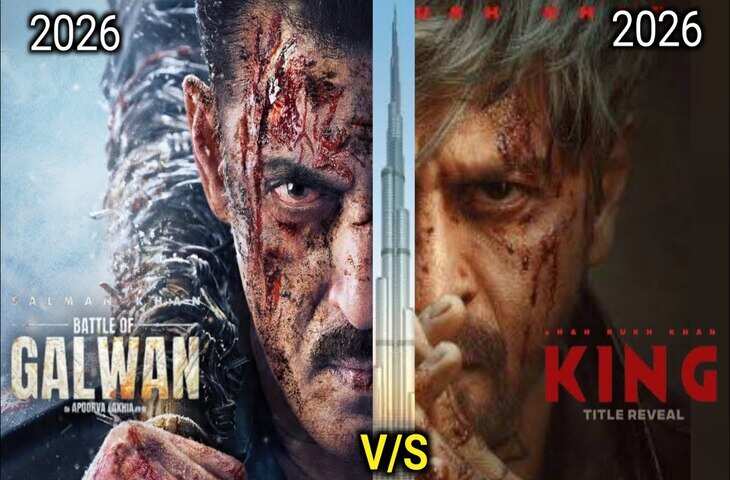 Shahrukh Khan या Salman Khan&nbsp;2026 में बॉक्स ऑफिस पर कौन करेगा राज&nbsp; ? देखे दोनों की अपकमिंग मूवीज की लिस्ट&nbsp;