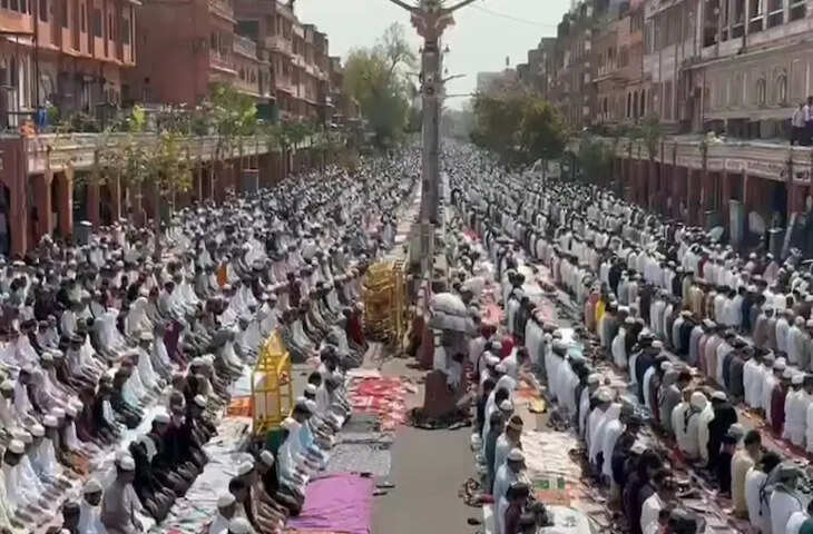 ईद को लेकर राजस्थान में सुरक्षा के कड़े इंतजाम, जयपुर में पुलिस अलर्ट