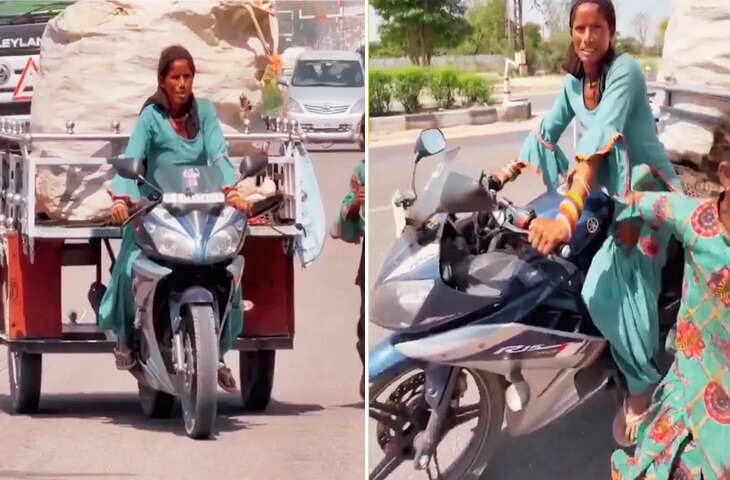 इस देसी जुगाड़ को देख तो बड़ी-बड़ी ऑटो कंपनिया भी रह जाएंगी दंग, सोशल मीडिया पर जमकर वायरल हो रहा वीडियो&nbsp;