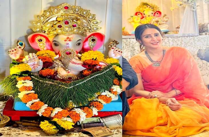 गणेश चतुर्थी के मौके पर दोगुना सेलिब्रेशन करेंगी Chahat Khanna,&nbsp;कहा-पूड़ी भाजी के बिना त्योहार अधूरा है