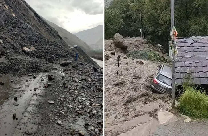 धर्मशाला में बड़ा हादसा: मनूनी खड्ड में अचानक बढ़ा जलस्तर, जल विद्युत परियोजना के कई मजदूर बहने की आशंका