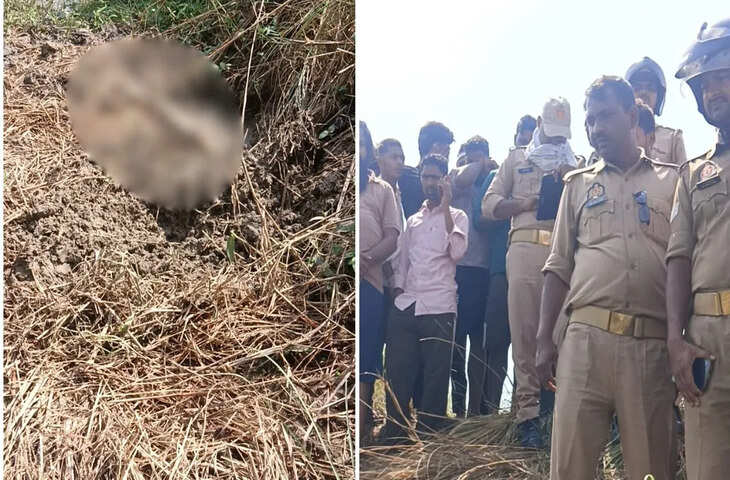 गोरखपुर में नाले से महिला और नवजात का शव बरामद, इलाके में सनसनी