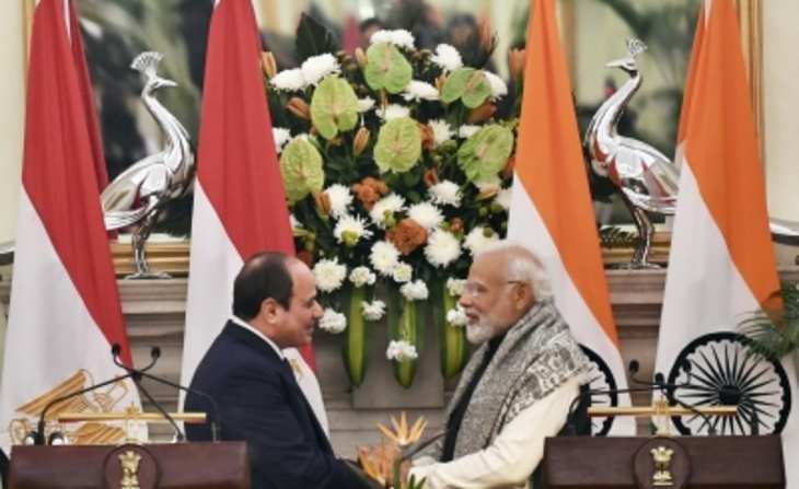 India, Egypt रणनीतिक साझेदारी बढ़ाएंगे, द्विपक्षीय व्यापार को 12 अरब डॉलर तक ले जाएंगे !