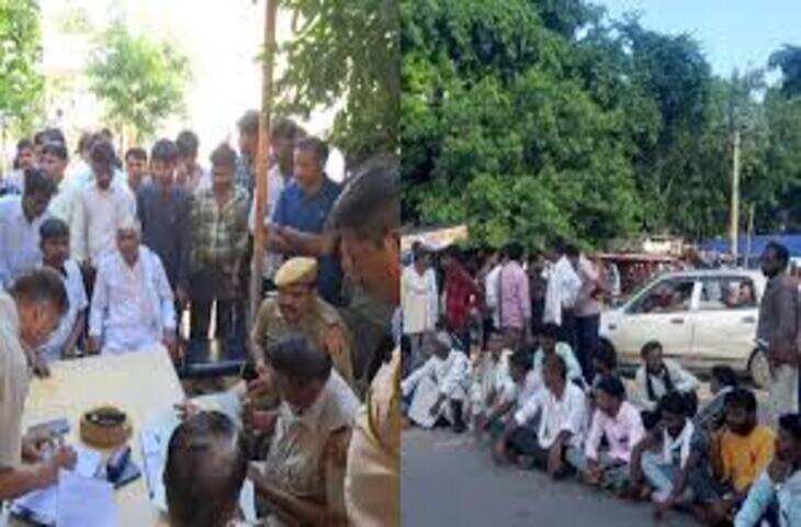 दौसा जिले में करंट लगने से मजदूर की मौत, परिजनों और ग्रामीणों का हंगामा, हत्या की आशंका जताई