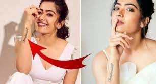 जानिए क्या है Rashmika Mandanna के टैटू का मतलब | Rashmika Mandanna Wrist  Tattoo ! - YouTube