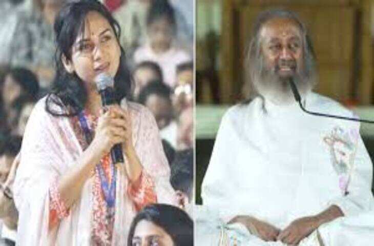 'ज्यादा खुश रहने से', एक्ट्रेस आकांक्षा चमोला की समस्या पर श्री श्री रवि शंकर ने दोहराया गाना