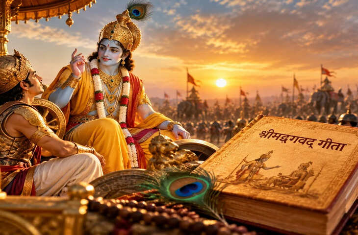 माया से मोह तक और मृत्यु से भक्ति तक, गीता के इन अध्यायों में छिपे हैं जीवन के गहरे रहस्य